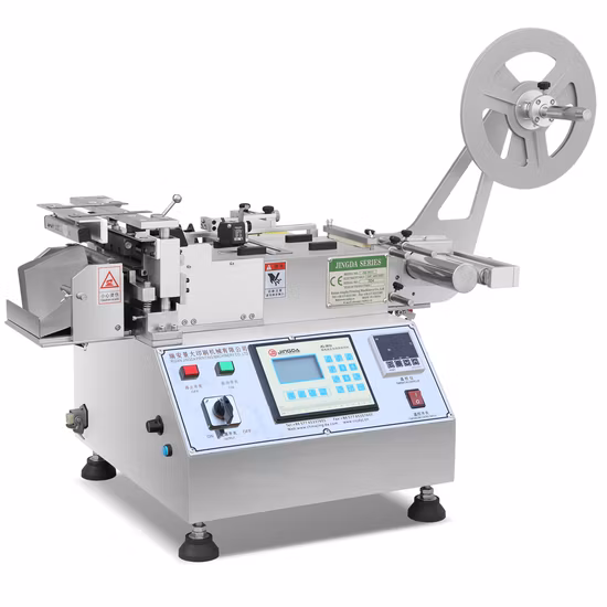 Automatic Receiving Computer Cutting Ribbon Nylon Ribbon Velcro Ribbon Zipper Leather Ribbon Hot and Cold Cutting Belt Machine