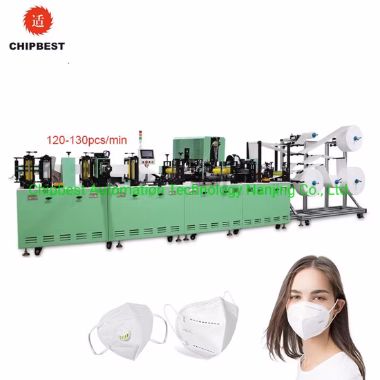2022 Most Stable Full Automatic Mask Machine N95 Face Mask Machine Mask Making Machine Face