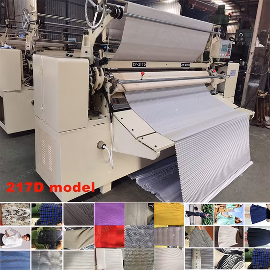 Industrial Skirt Dress Pleat Machine Price Large Blade Fabric Pleating Satin Machine Zy516D